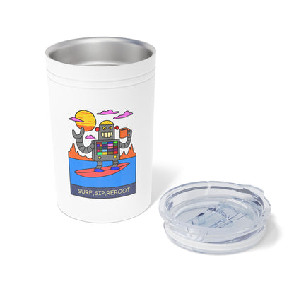 Futuristic travel mug