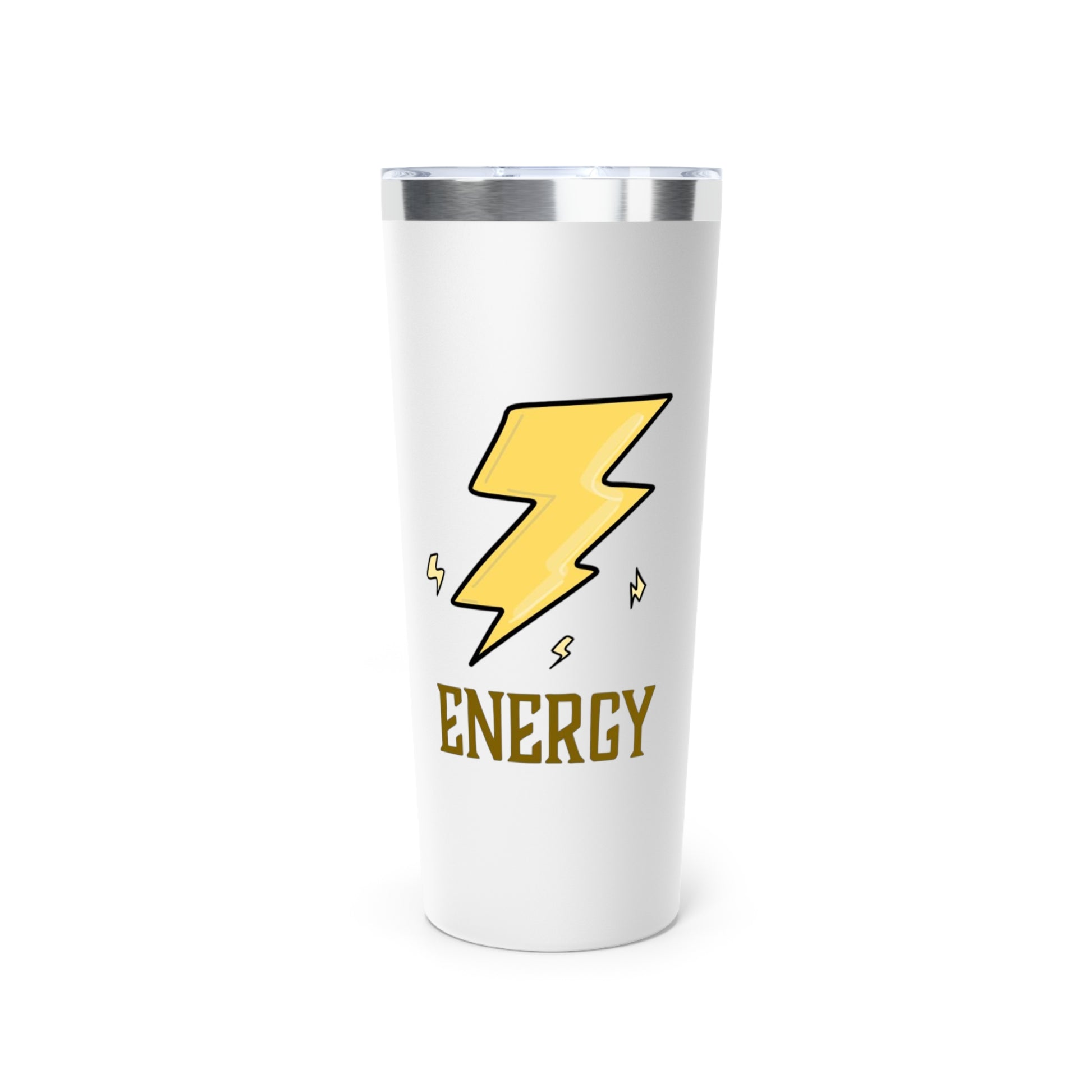 Motivational energy tumbler