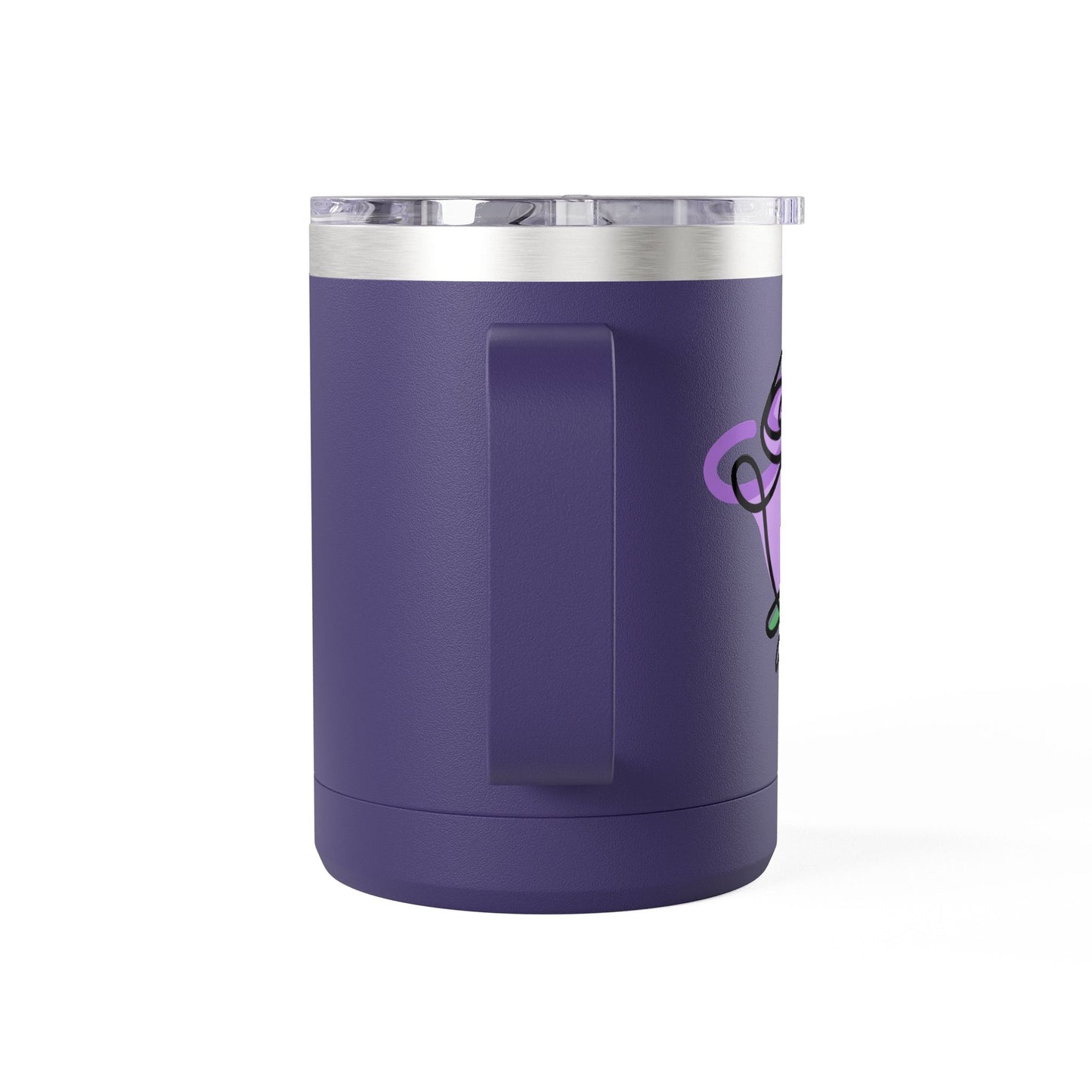 Personalized floral cup