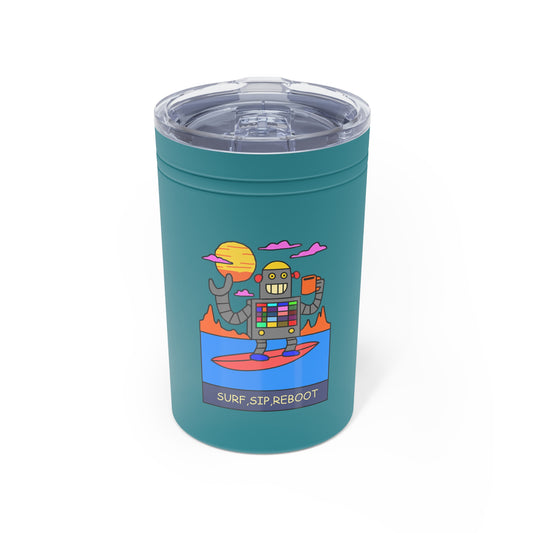 Futuristic travel mug