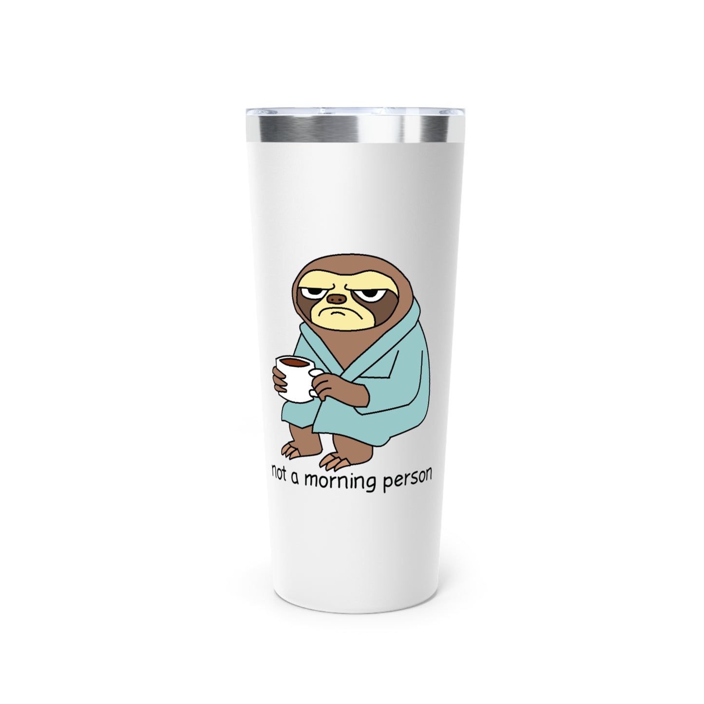 Insulated sloth cup