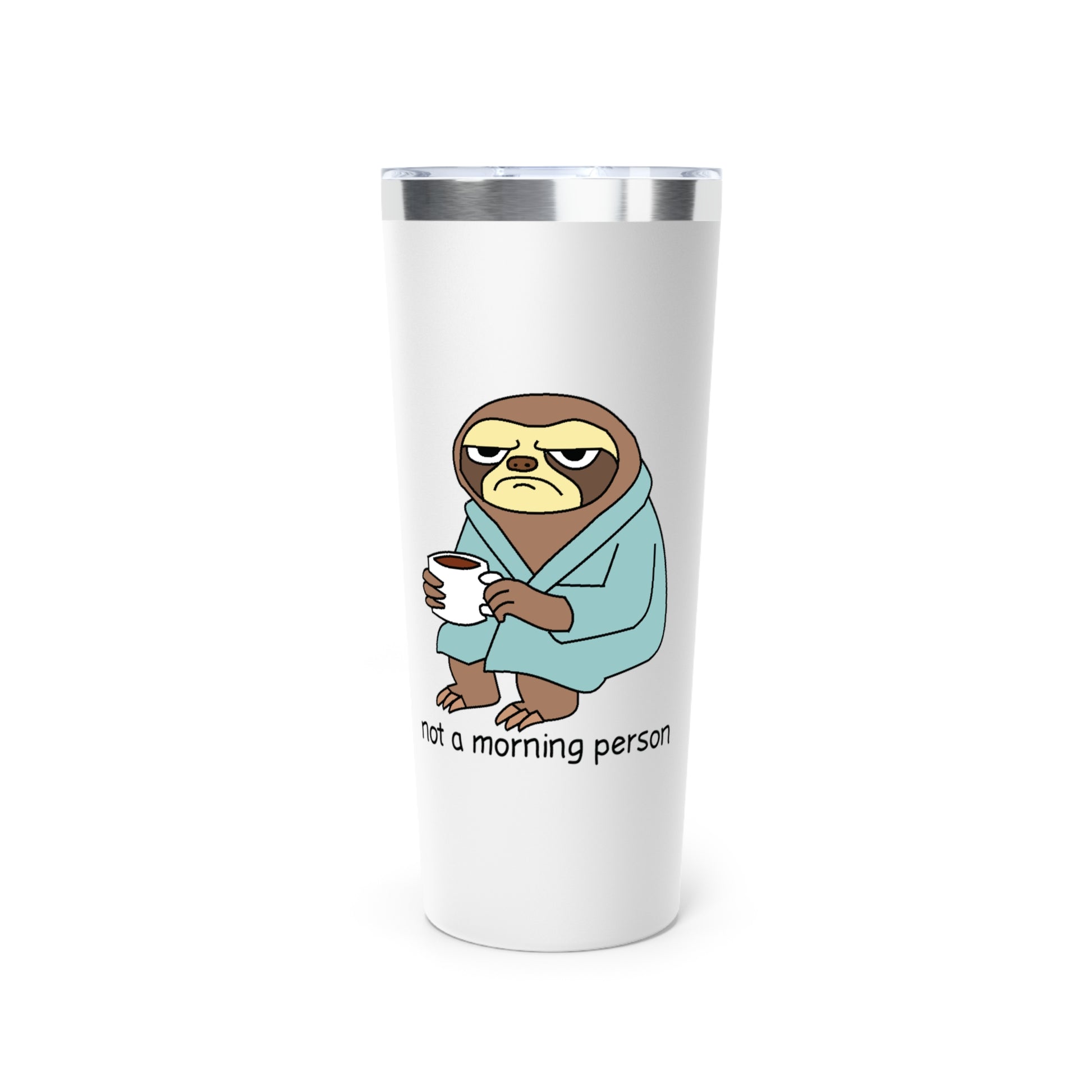 Insulated sloth cup