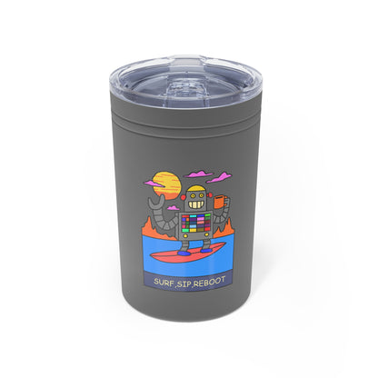 Futuristic travel mug