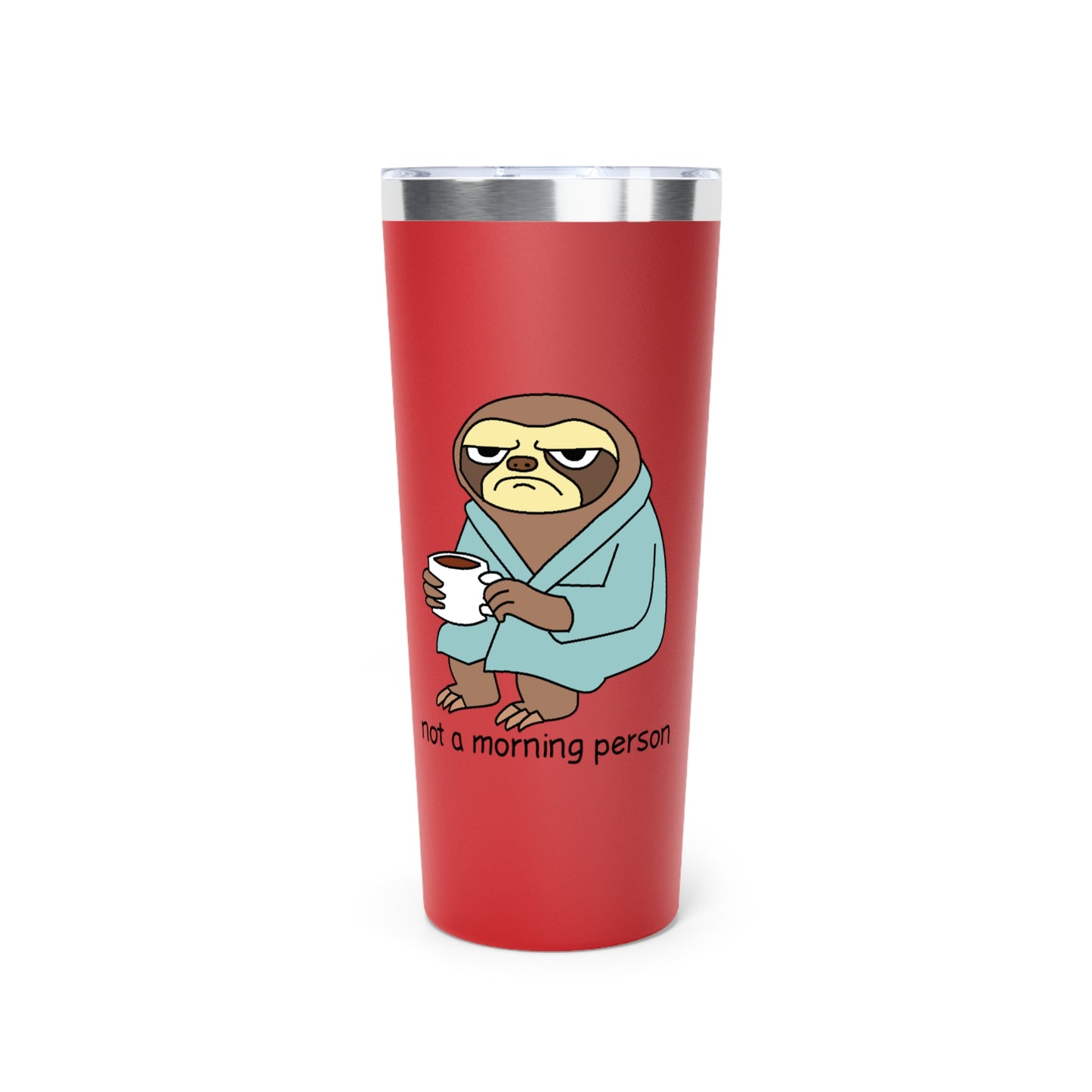 Insulated sloth cup