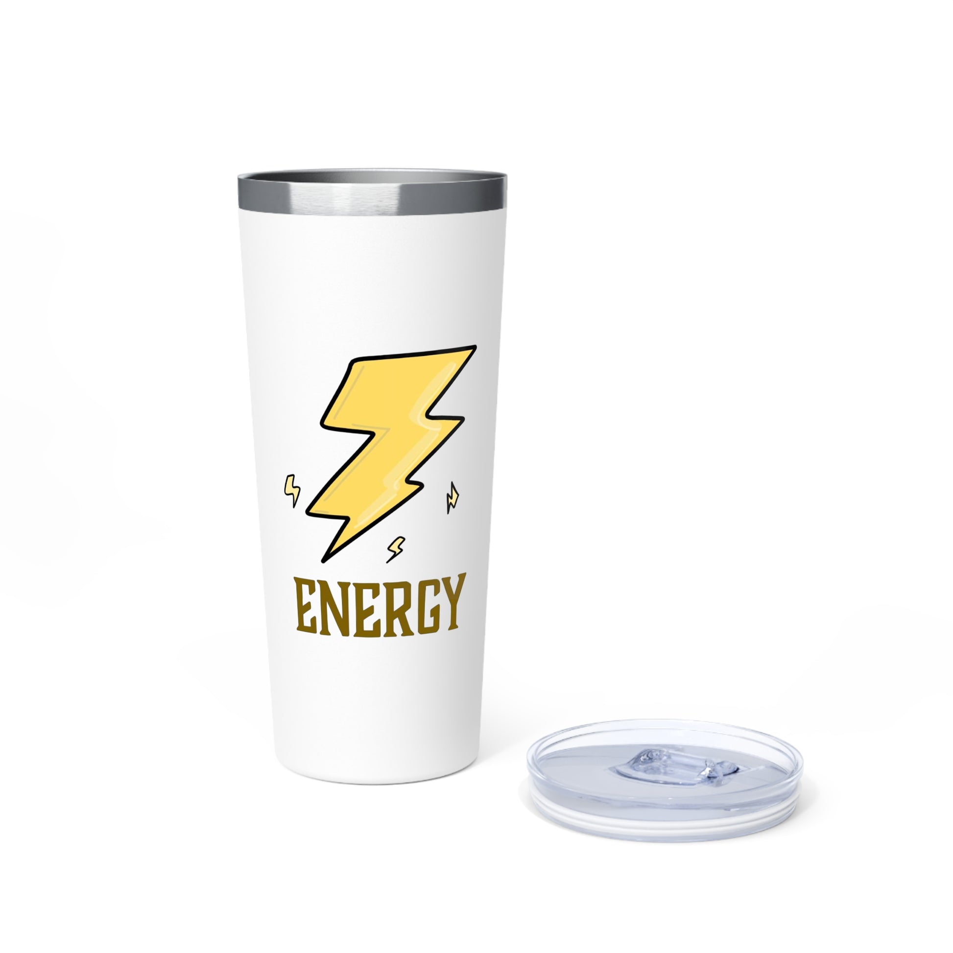 Motivational energy tumbler
