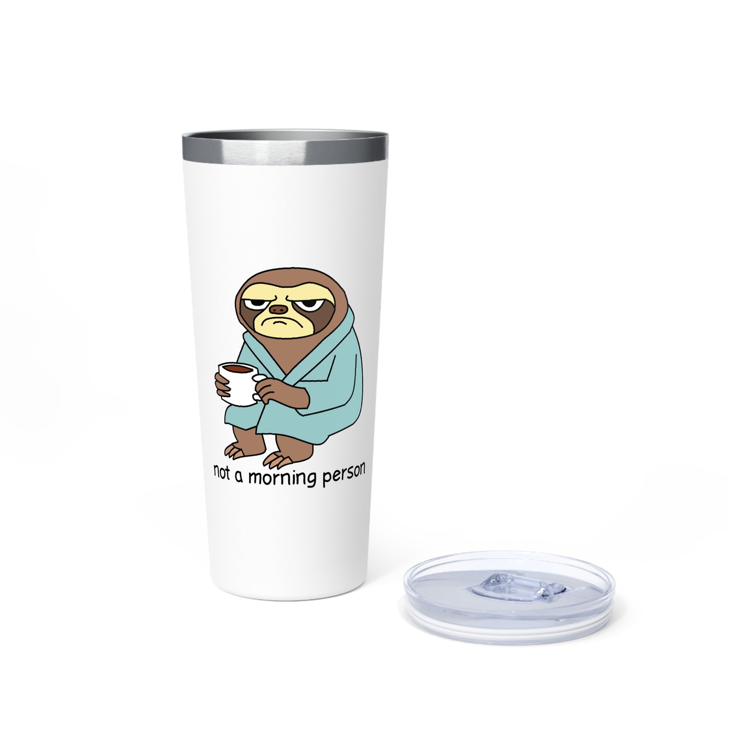 Insulated sloth cup