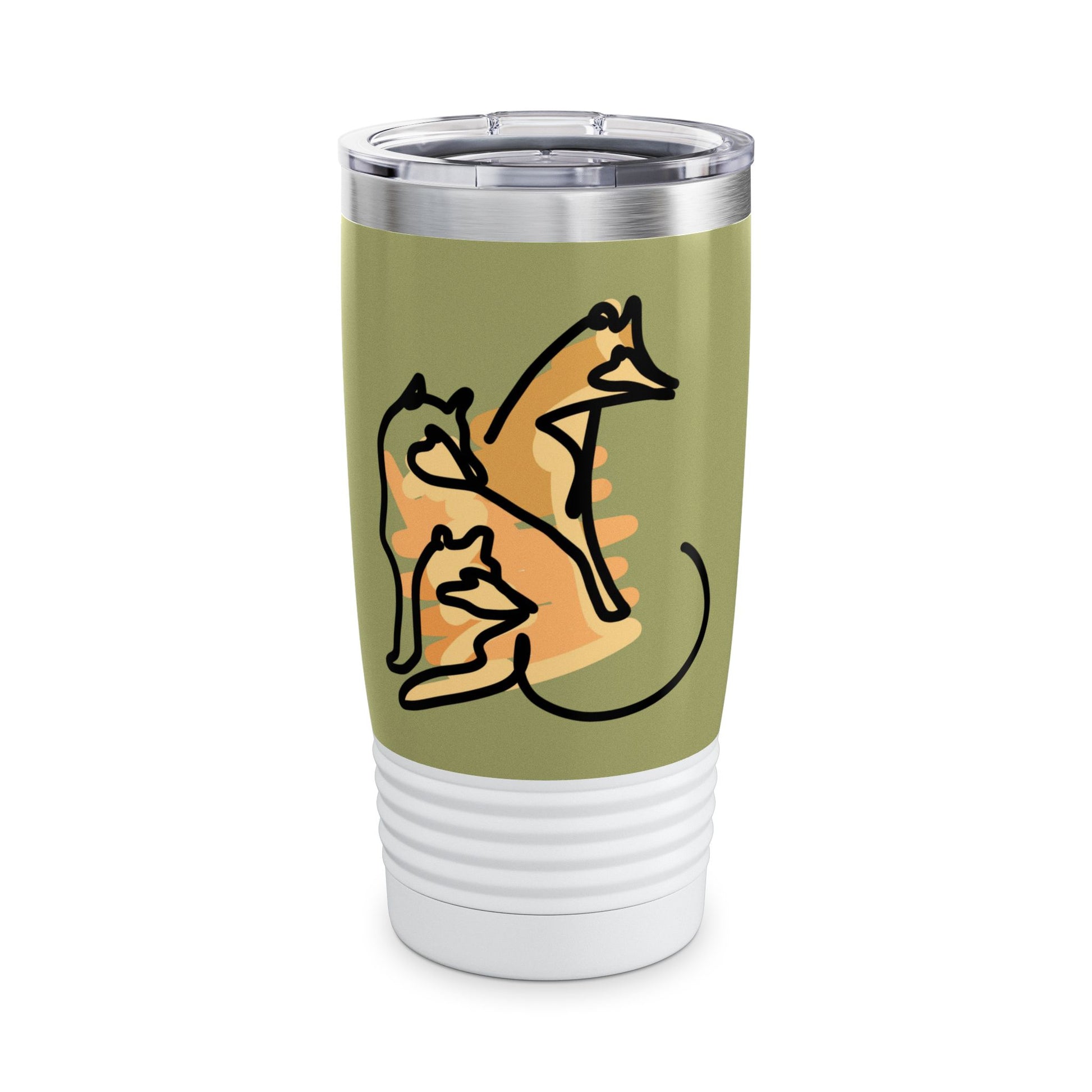 Woodland animal tumbler