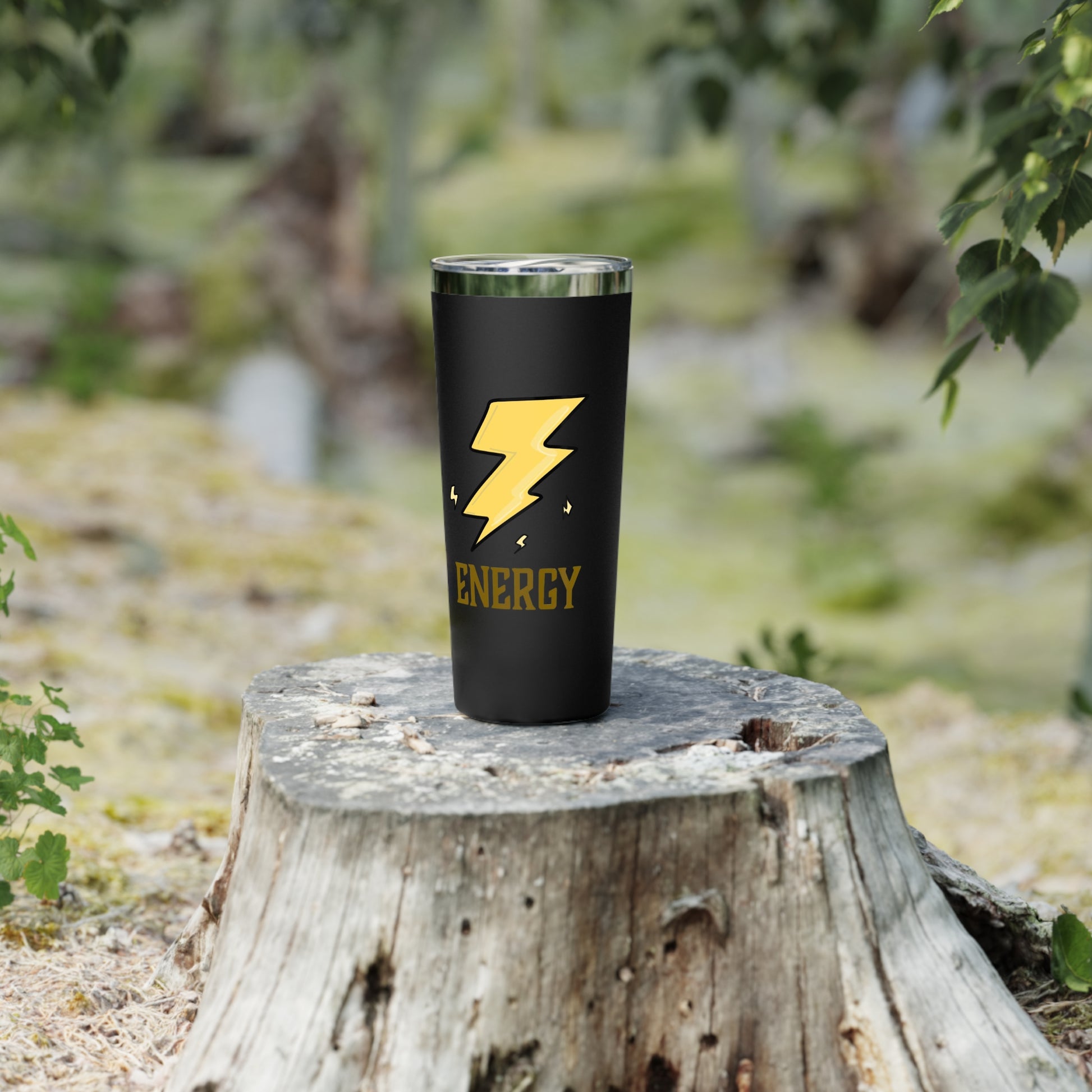Motivational energy tumbler