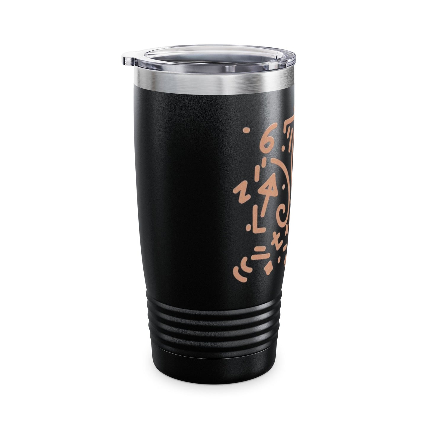 Artistic or sketch-style drinkware