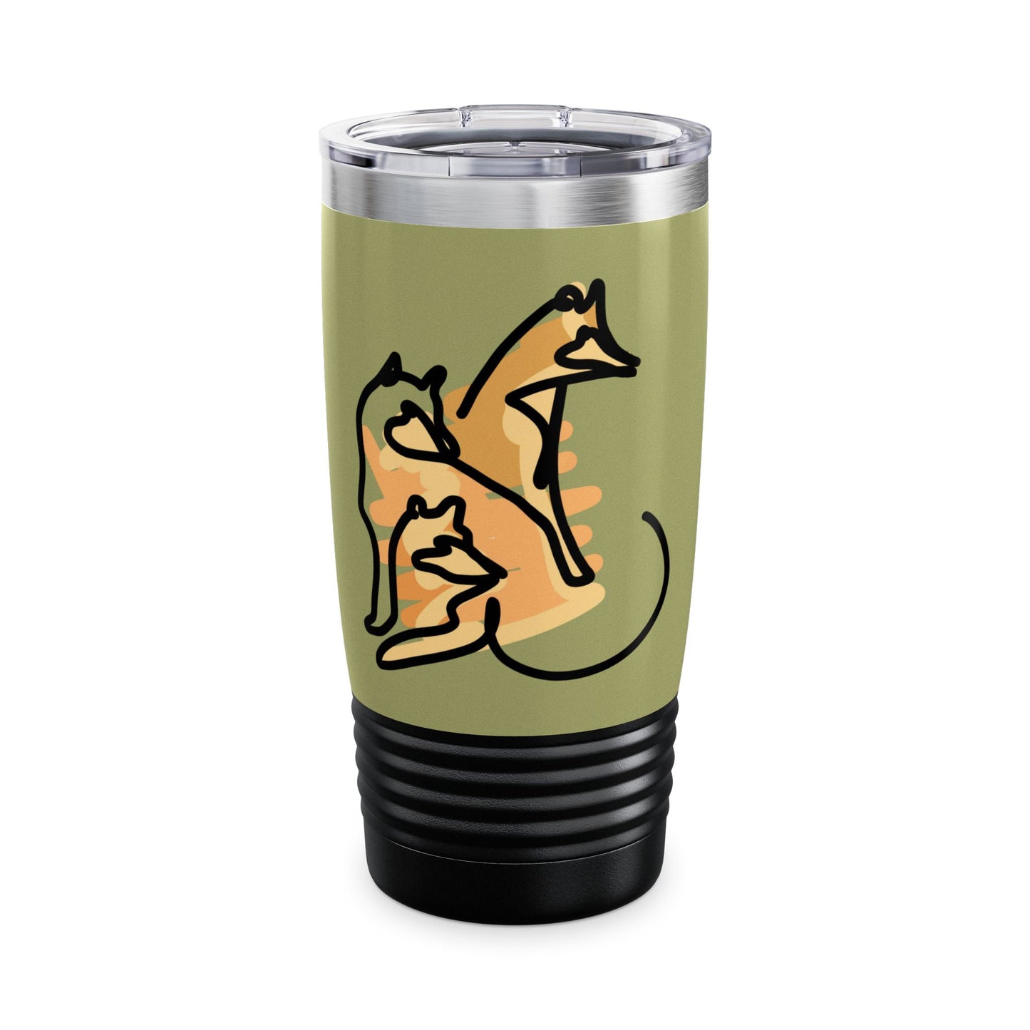 Woodland animal tumbler