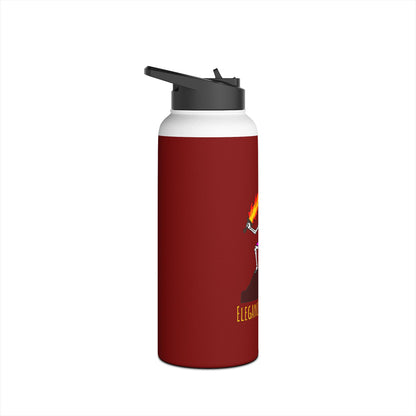Skeleton print bottle