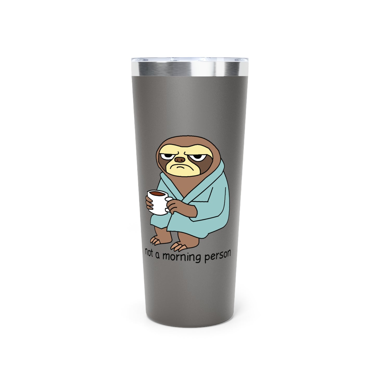 Insulated sloth cup