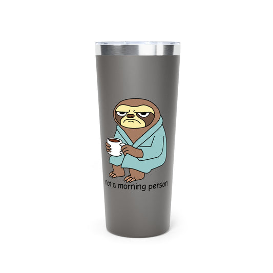Insulated sloth cup