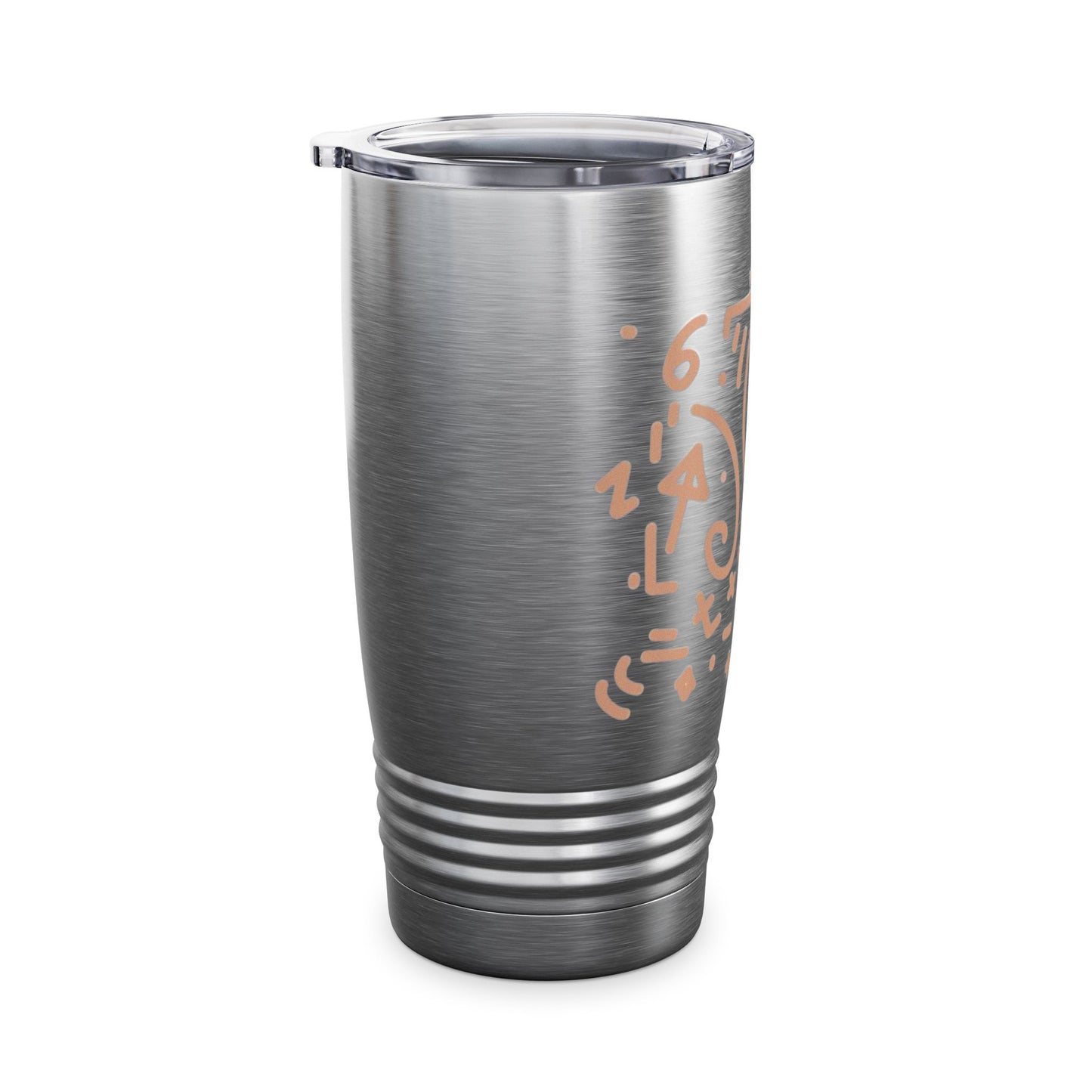 Artistic or sketch-style drinkware